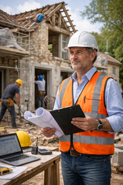 Pilotage et coordination de chantier assurés par un maître d’œuvre expert pour un suivi optimal