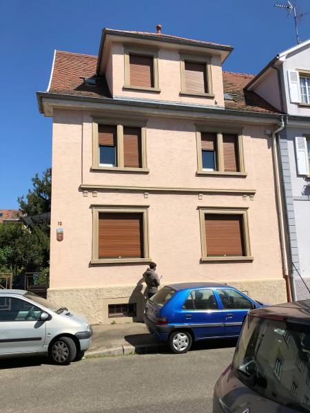 Réfection de façade d’un pavillon alsacien avec transformation de la façade proche de Nancy