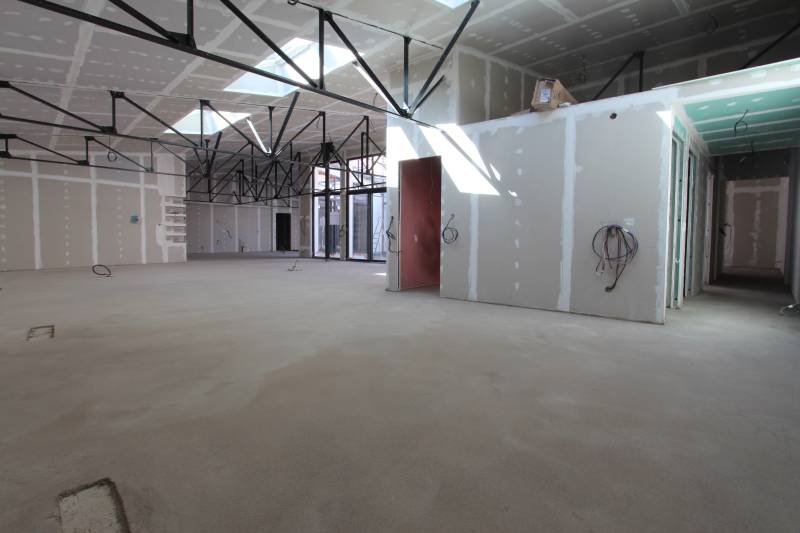 Restructuration d'un Loft industriel avec création d'un plancher en béton à Nancy