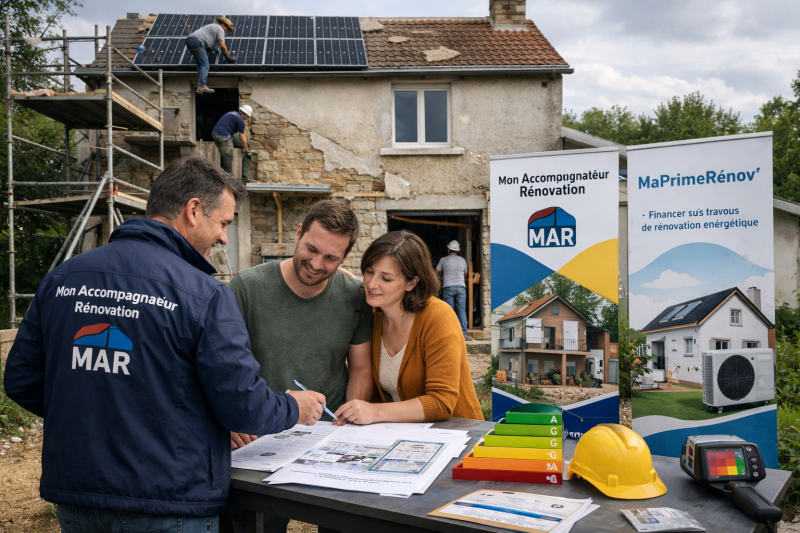 Réalisation de mission Mon Accompagnateur Rénovation (MAR) dans le cadre de MaPrimeRénov