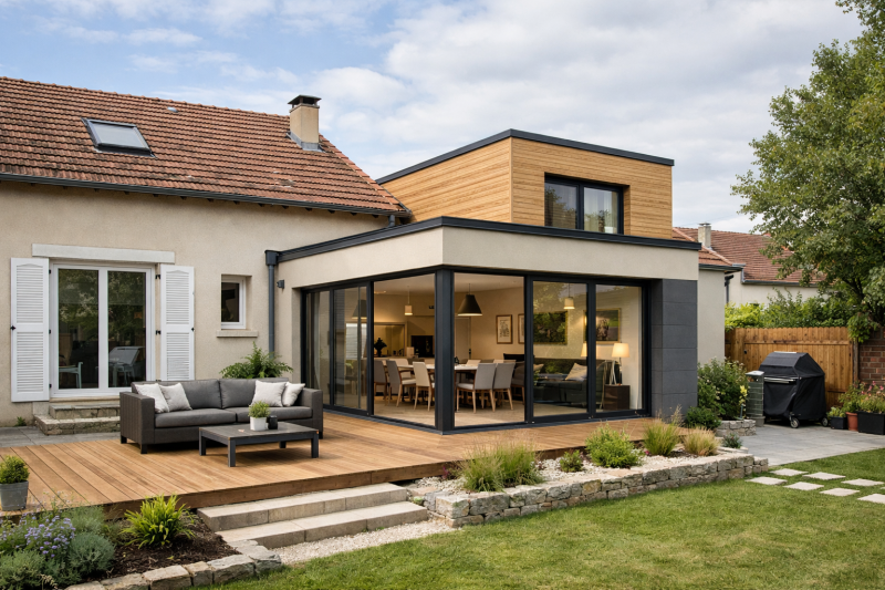 Agrandissez votre pavillon à Nancy avec un projet sur mesure pour augmenter la surface habitable