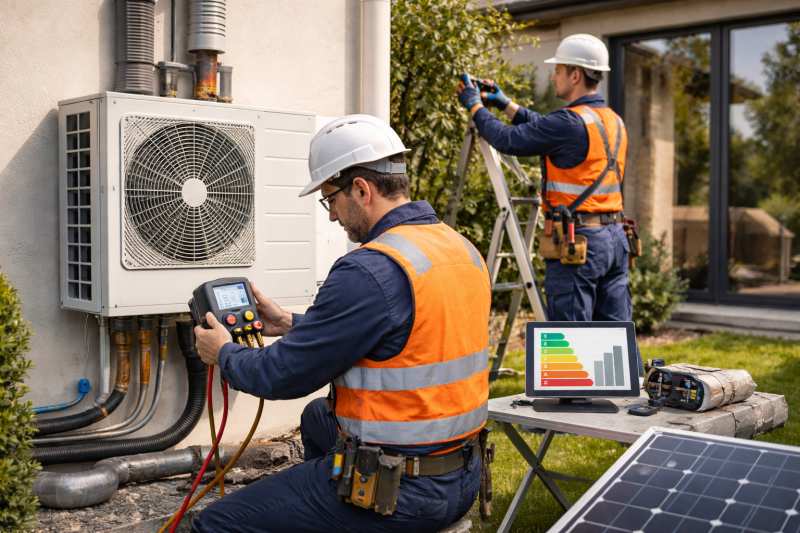 Travaux de chauffage et ventilation pour optimiser les performances énergétiques